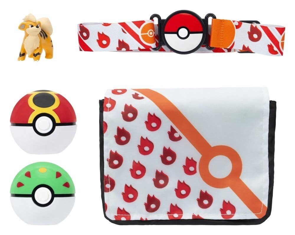 Jazwares Spielzeug-Gürtel Pokémon Clip 'n' Go Patronengurt-Set Fukano