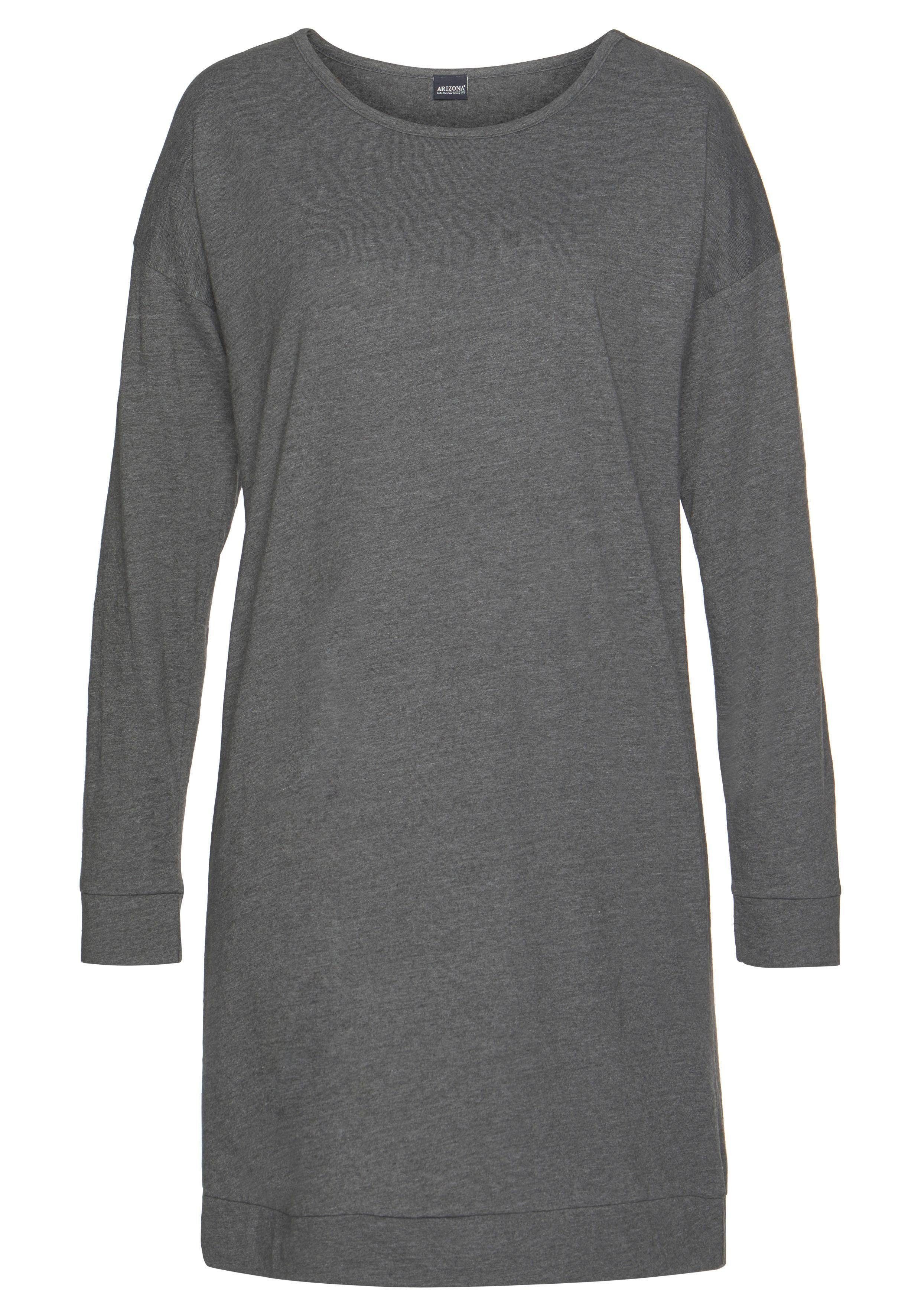 Arizona Nachthemd (2er Pack) in melierter Optik