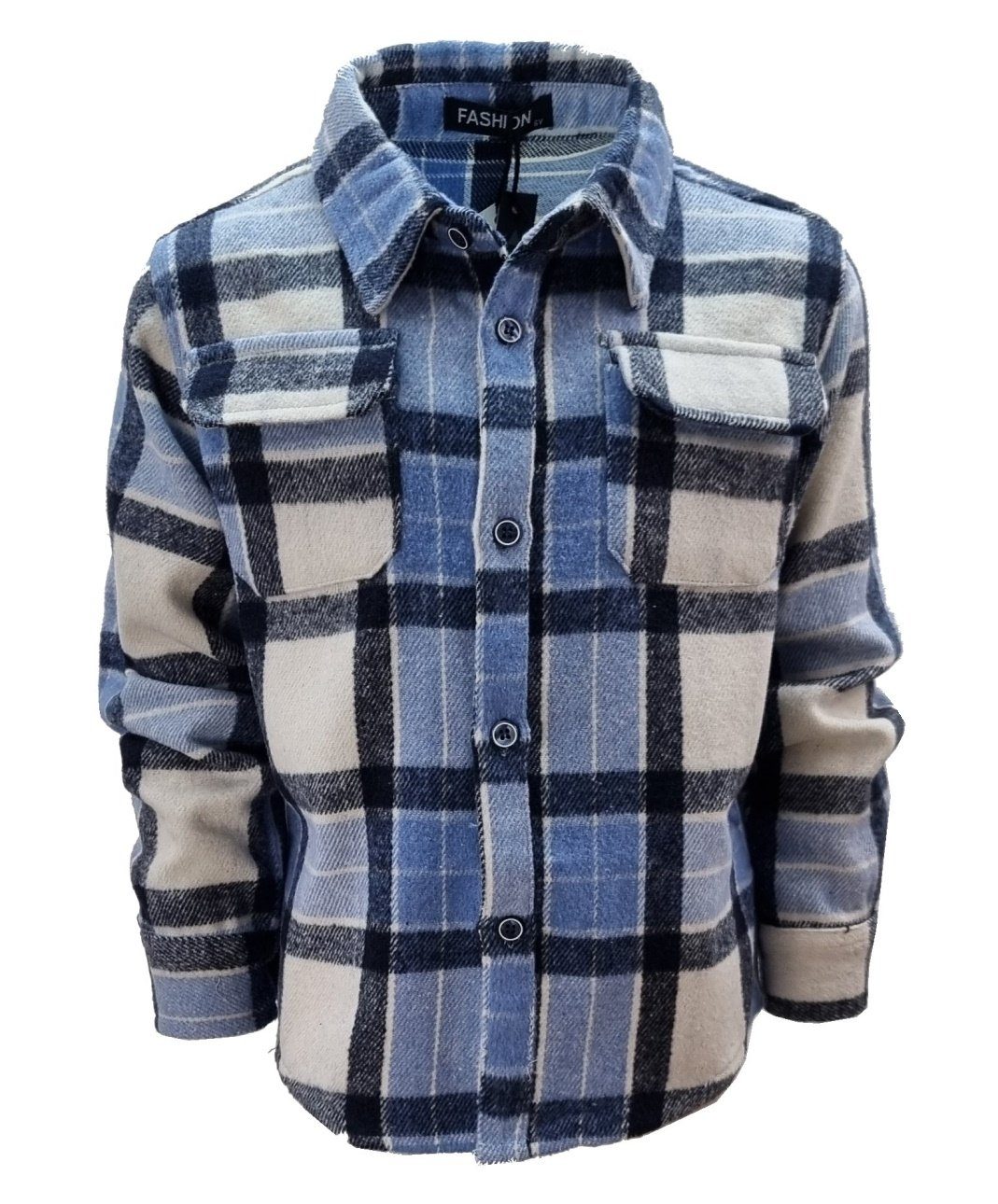 Fashion Boy Flanellhemd Flanellhemd kariertes Hemd günstig online kaufen