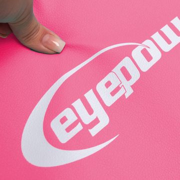 eyepower Fitnessmatte 180x60 Klappbare Gymnastikmatte 5cm dicke Matte, Weichbodenmatte pink