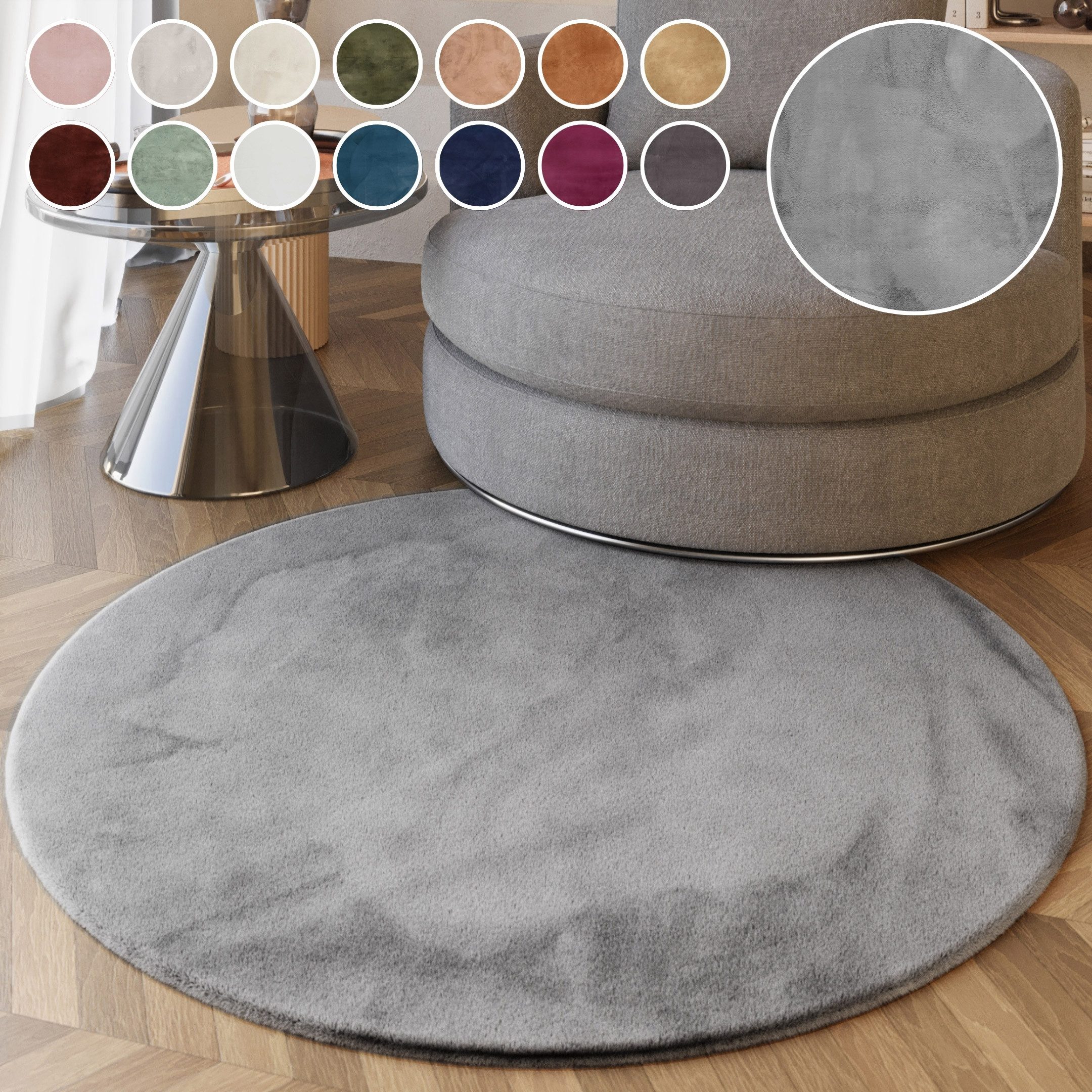 Hochflor-Teppich Alice ESP-4377 Kunstfell
