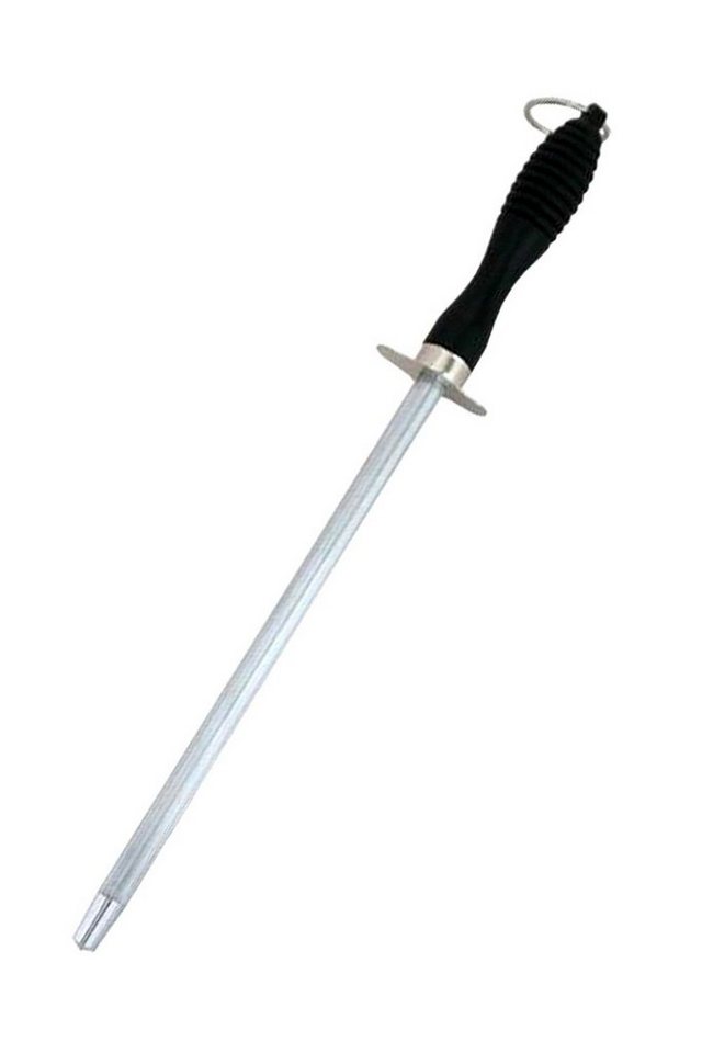 HAC24 Wetzstab Messerschleifer Wetzstahl Abziehstahl Messer Schärfer Schleifstab, 30 cm