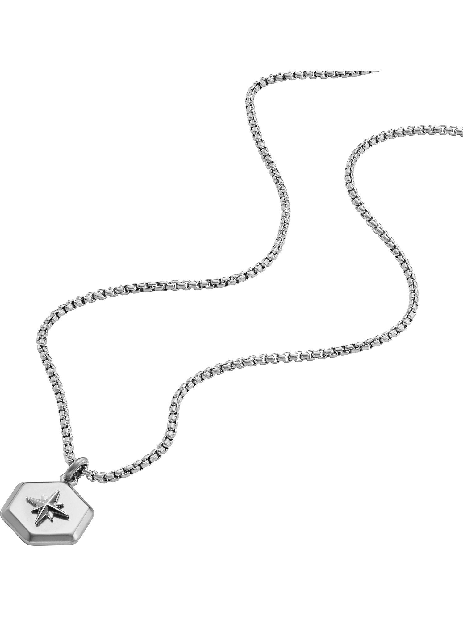 Fossil Collier Fossil Herren-Kette Edels...