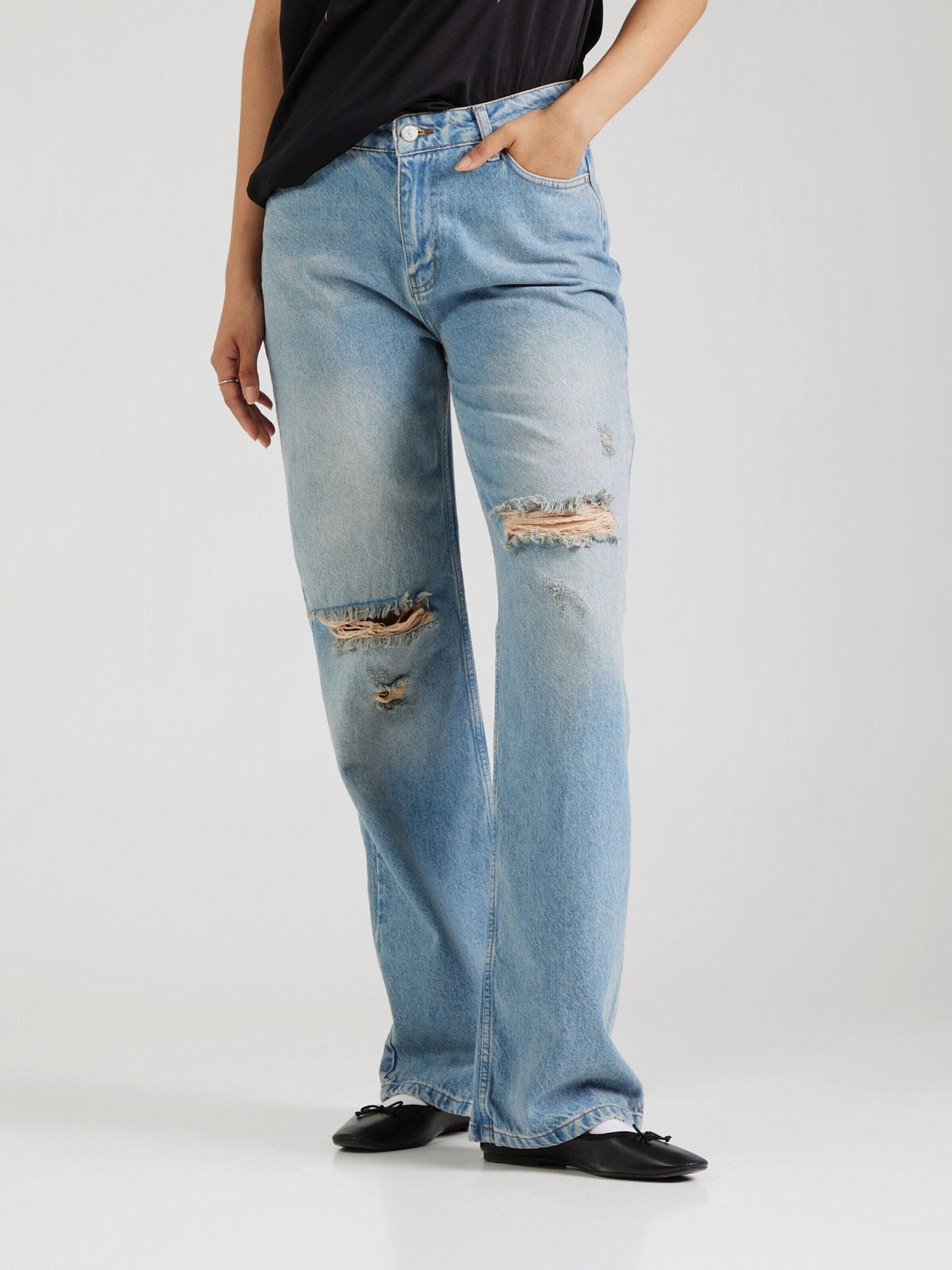 Trendyol Loose-fit-Jeans (1-tlg) Cut-Outs