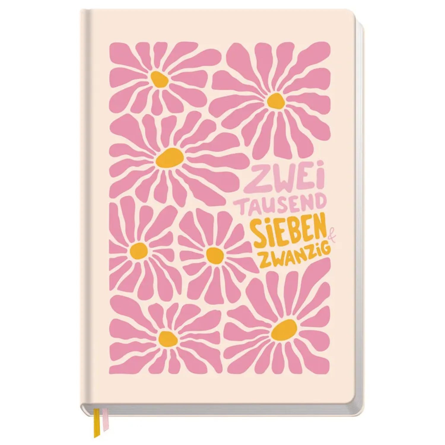 Häfft Schülerkalender Häfft-Timer 26/27 A5 - Jugendkalender [Pink Flowers]