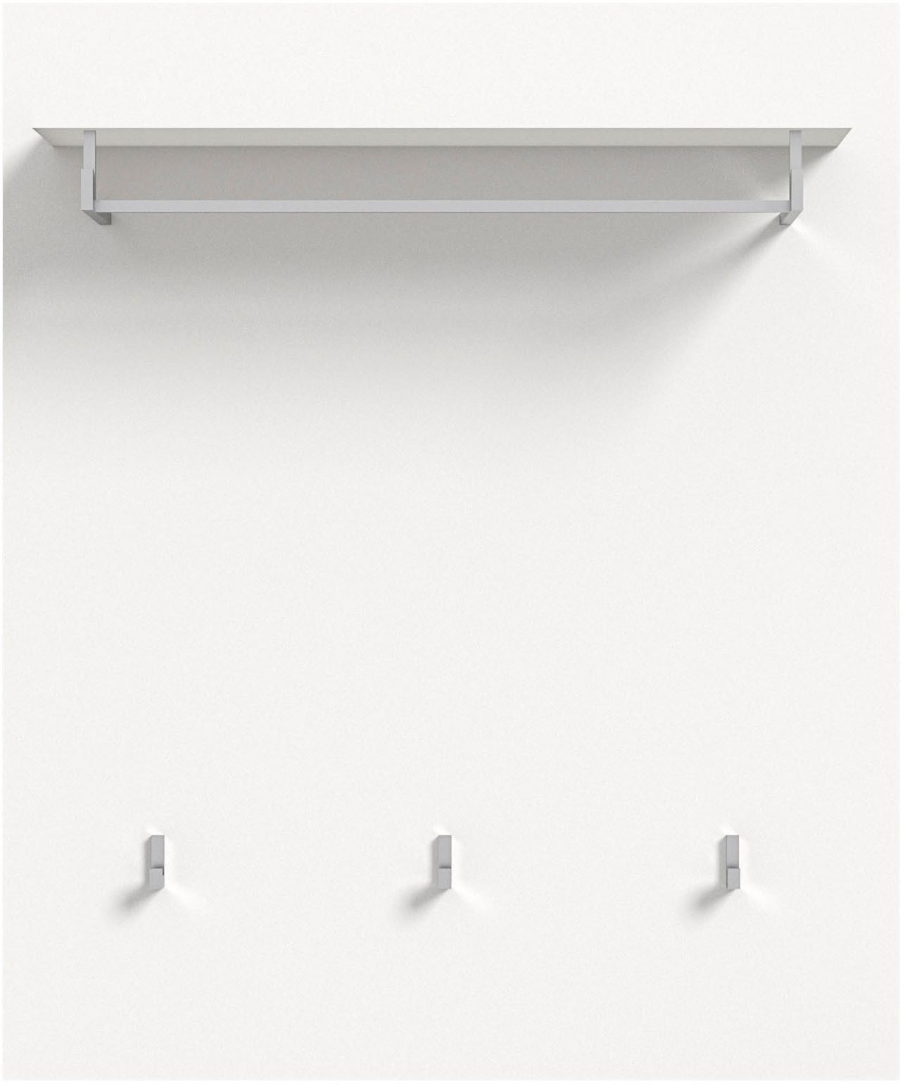 INOSIGN Garderobenpaneel "CAPRI, Breite 80 cm, 1 Ablageboden, 3 Haken, 1 Kl günstig online kaufen