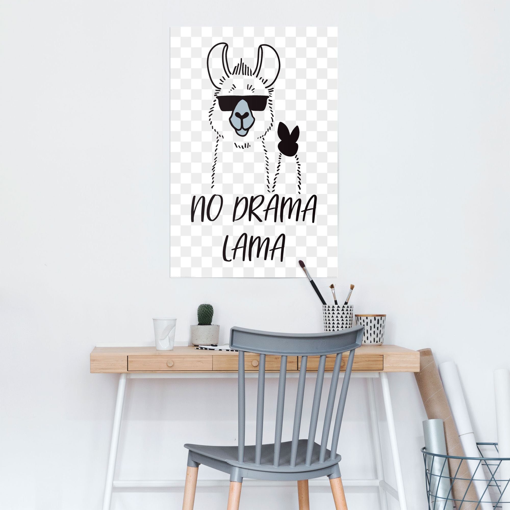 No Reinders! Lama, Poster (1 St) Drama