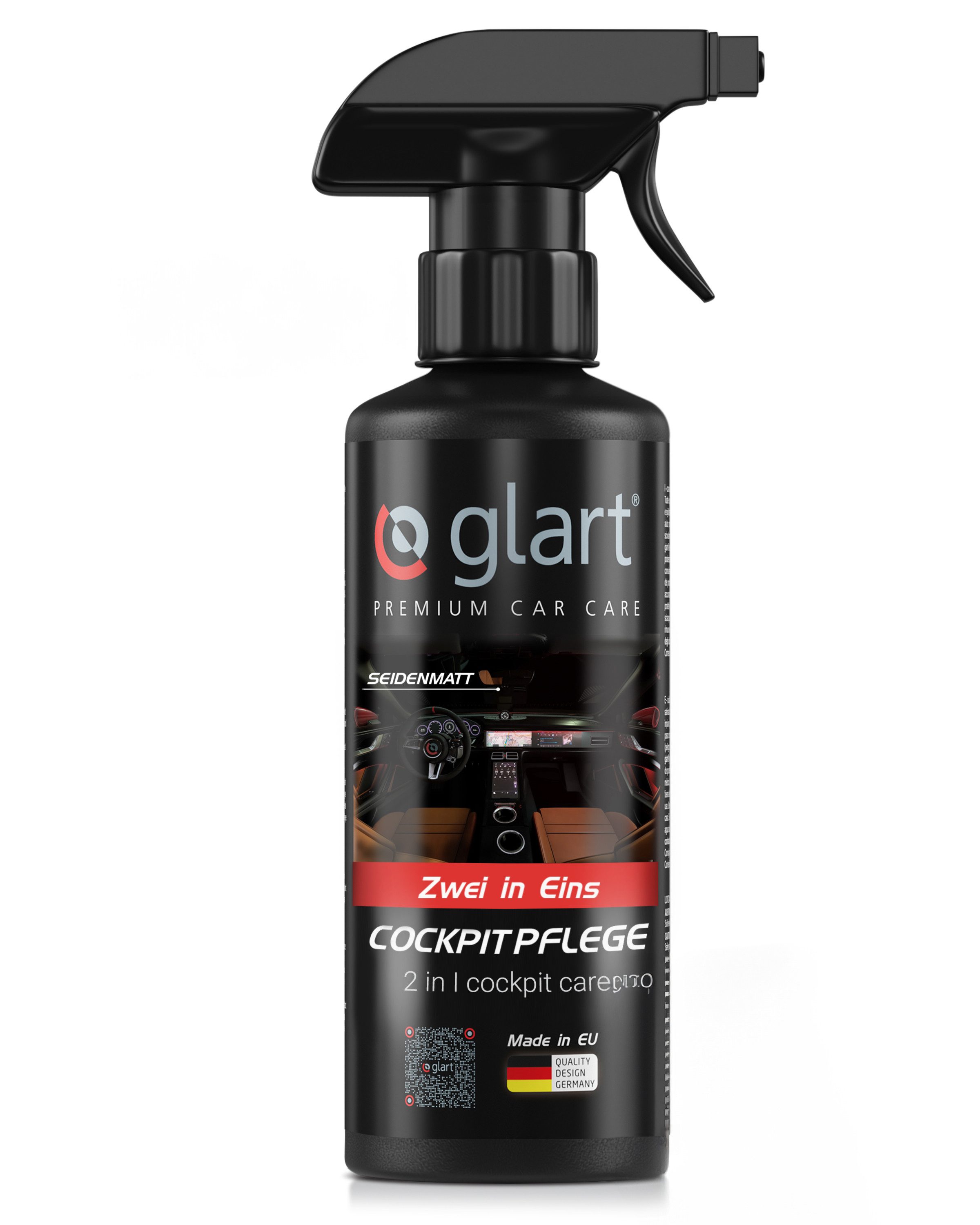 45CP Auto Cockpitpflege,Tiefenpflege für Kunststoff,seidenmatt 500 ml Auto-Reinigungsmittel