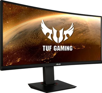 Asus VG35VQ Curved-Gaming-Monitor (89 cm/35 ", 3440 x 1440 px, UWQHD, 1 ms Reaktionszeit, 100 Hz, VA LED)