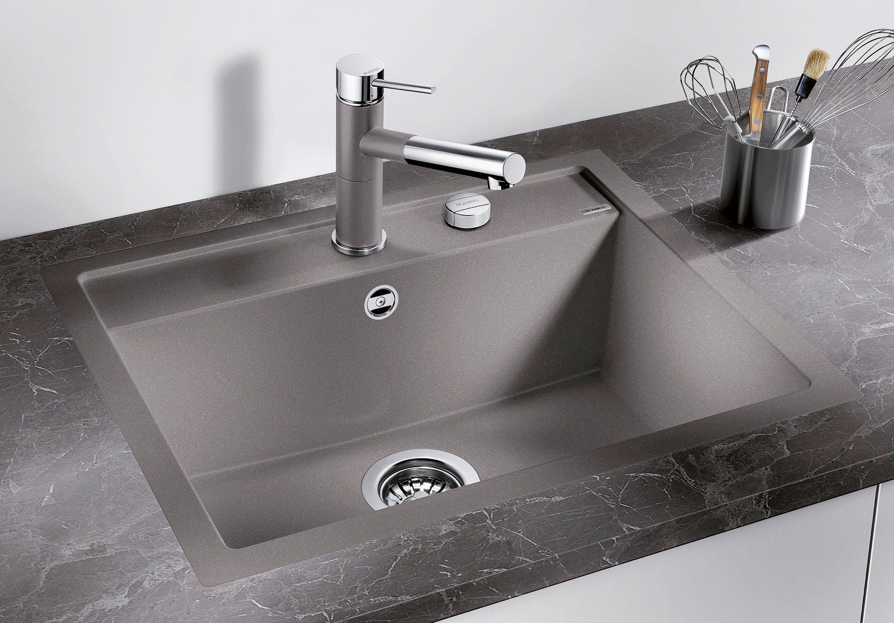 Blanco Granitspüle DALAGO 6-F, eckig, 50/61 cm, (1 St), erhältlich in mehreren Farben