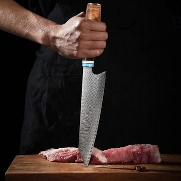 Coisini Messer-Set Damastmesser Kiritsukemesser Kochmesser (2-tlg)