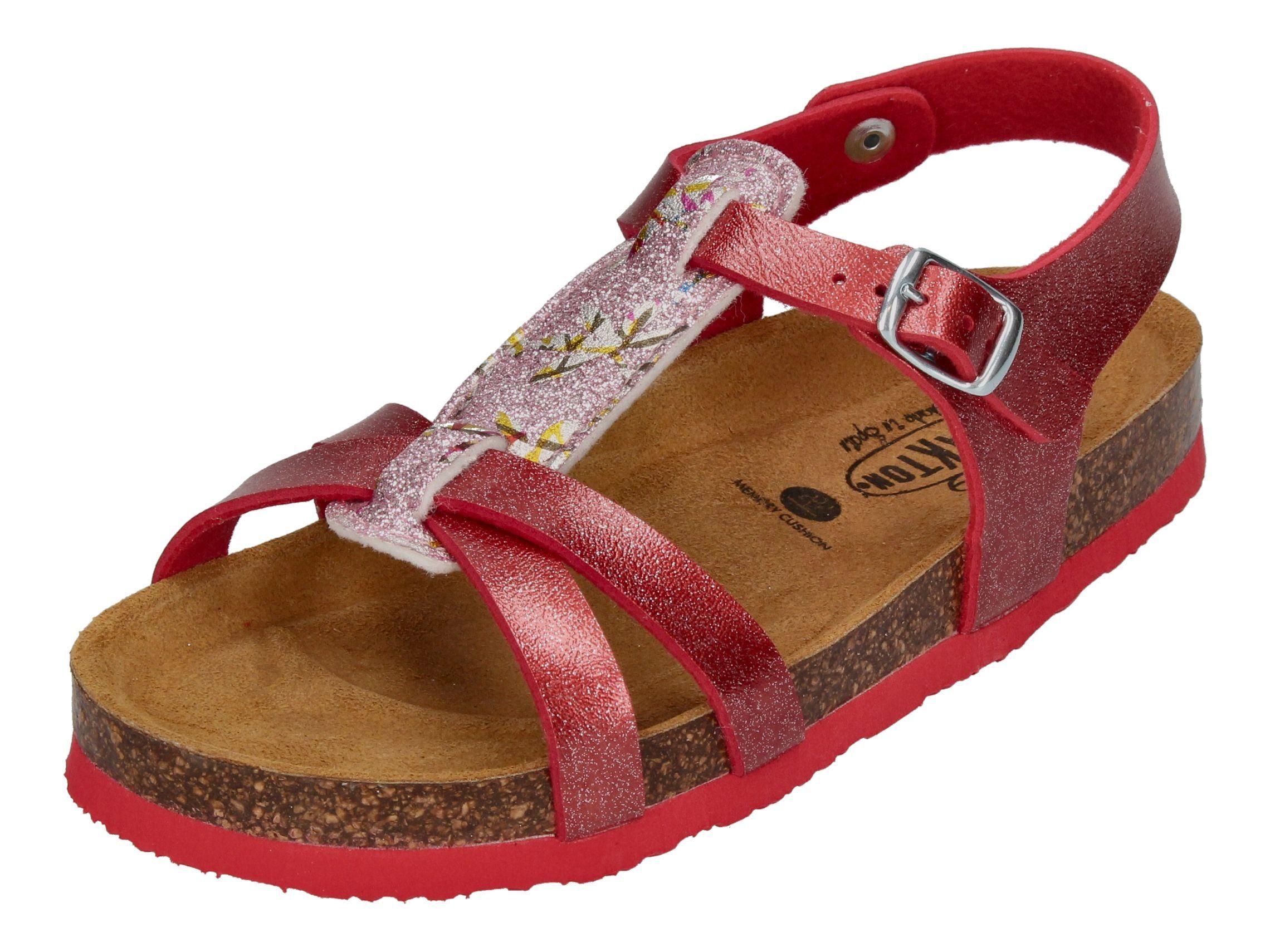 Plakton CROSS 135384 Sandale Rojo Rosa