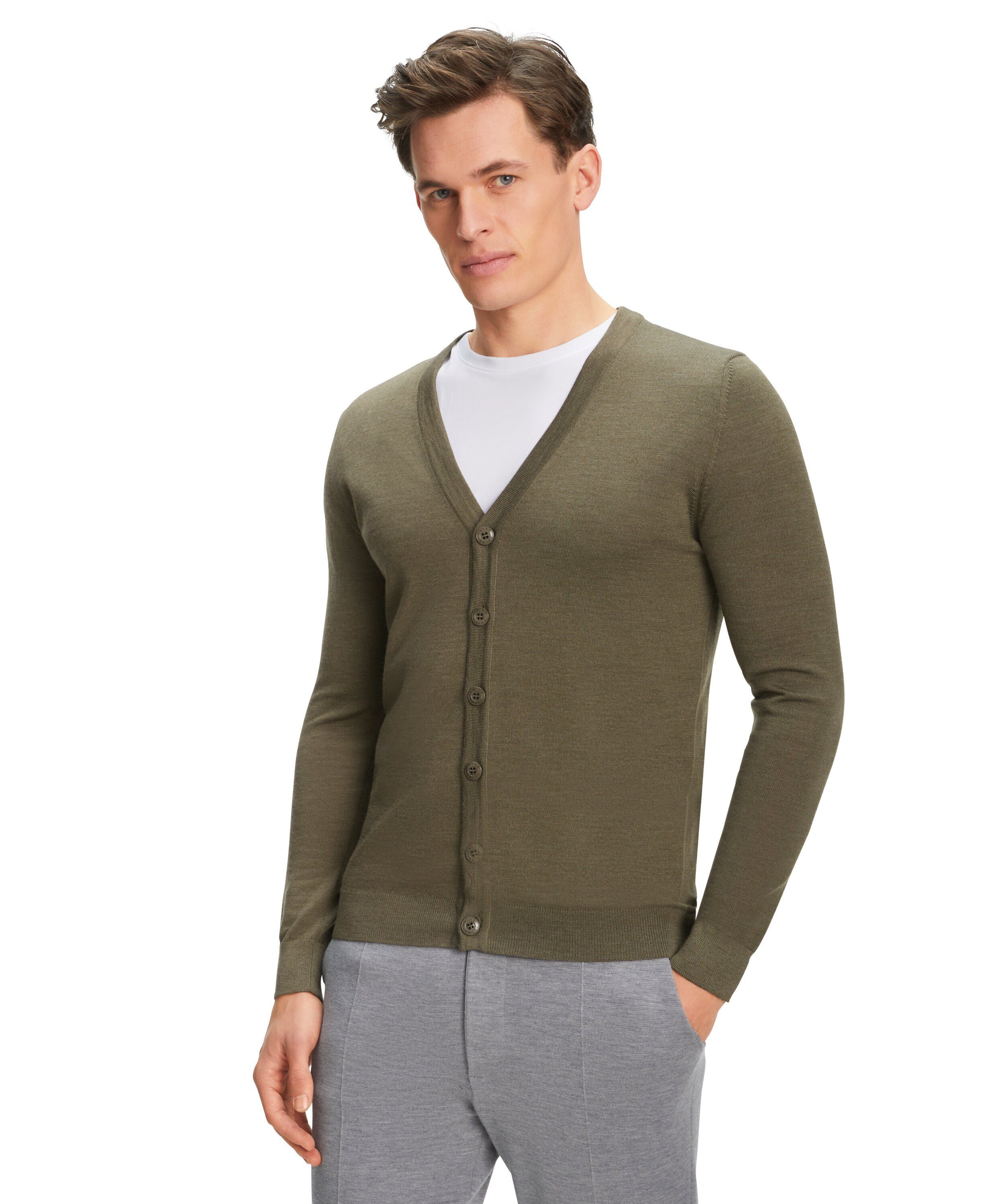 FALKE Strickjacke (1-tlg) aus reiner, extrafeiner günstig online kaufen