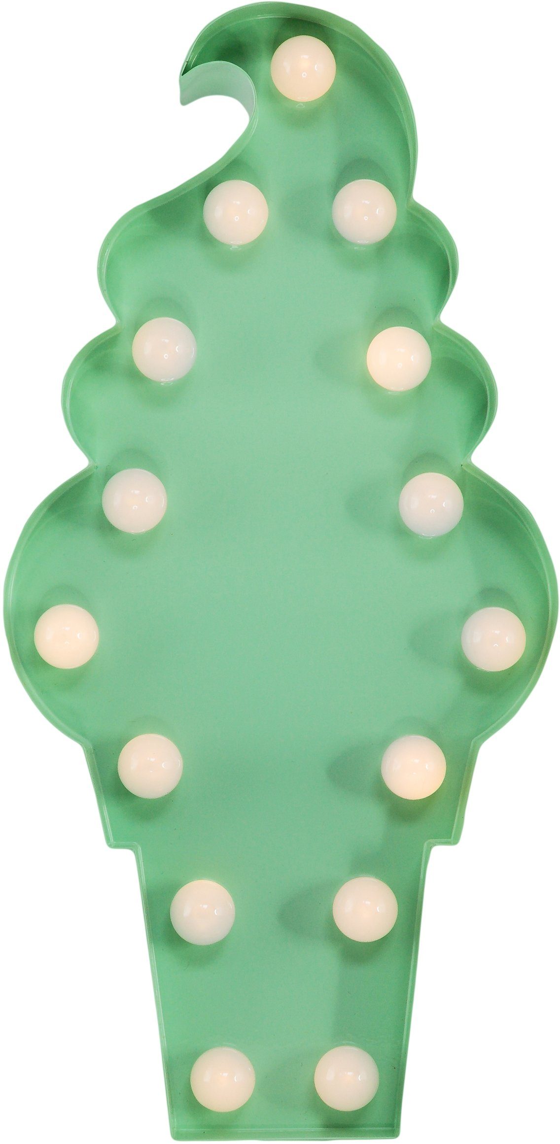 MARQUEE LIGHTS LED Dekolicht Icecream, LED fest integriert, Warmweiß, Wandl günstig online kaufen