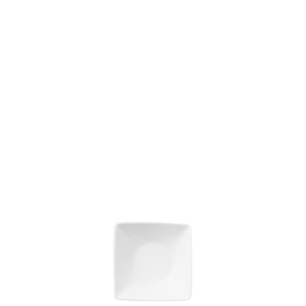 Thomas Porzellan Schale »Sunny Day Weiß Schälchen 9 cm quadratisch tief«,  Porzellan, (1-tlg)