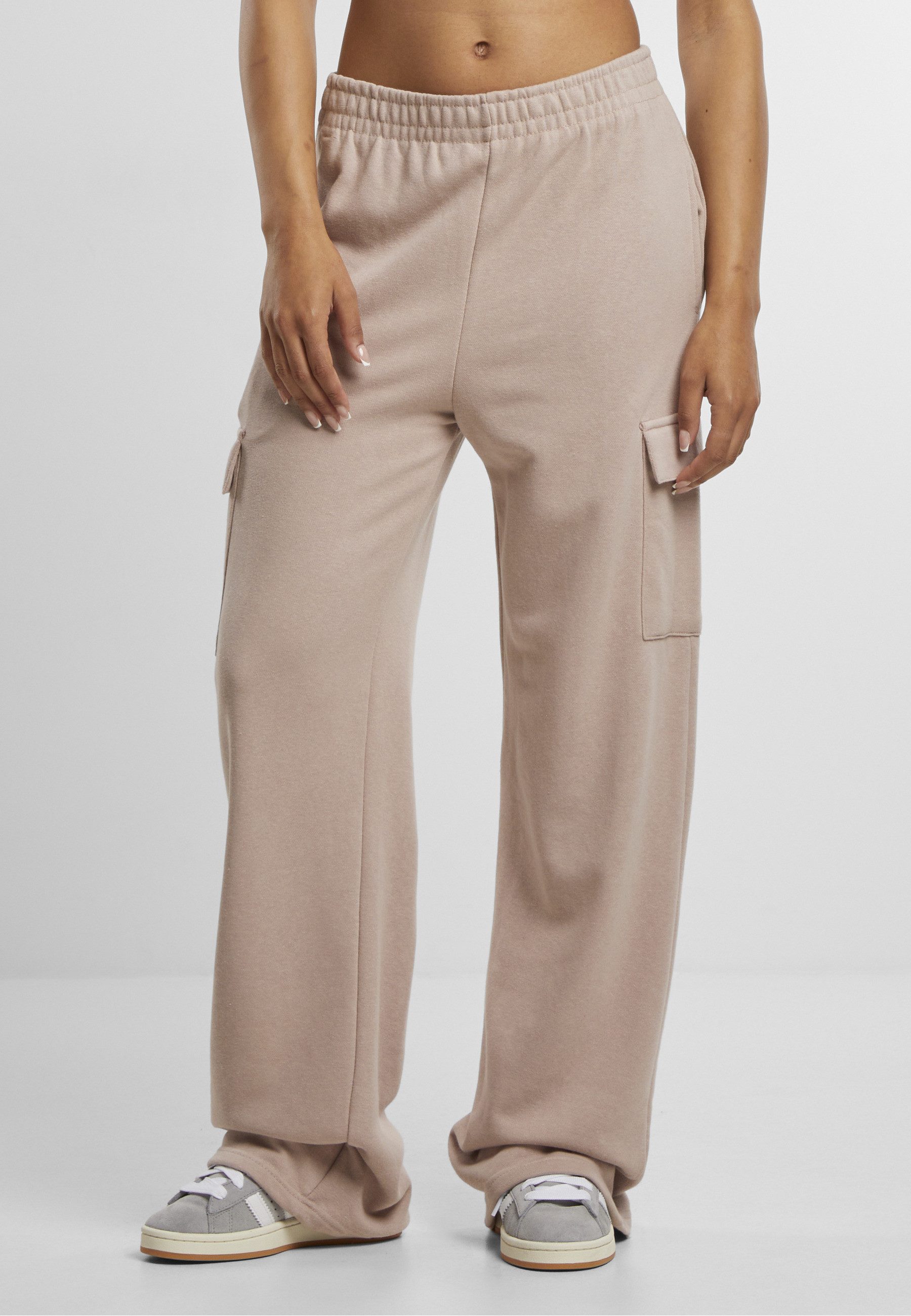 URBAN CLASSICS Jogginghose Urban Classics Damen Ladies Baggy Light Terry Sweat Pants (1-tlg)