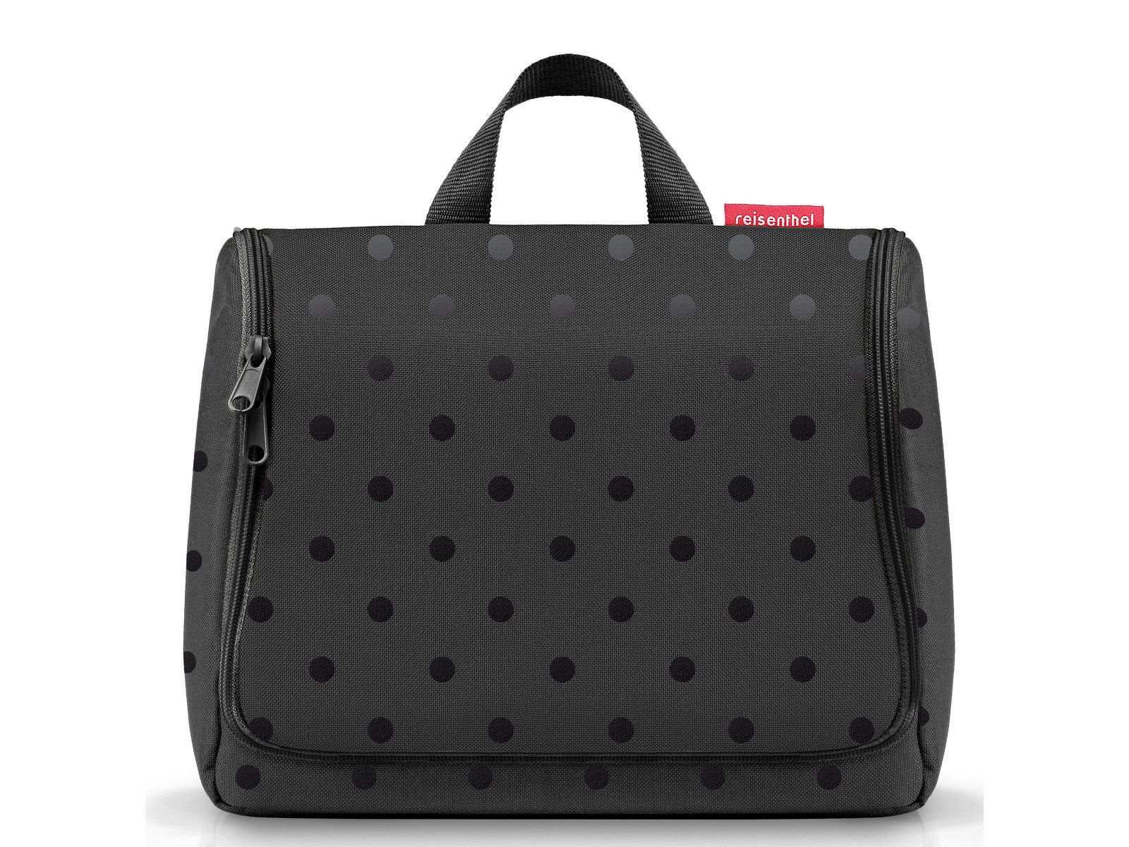 REISENTHEL® Einkaufsshopper toiletbag XL glossy dots black günstig online kaufen