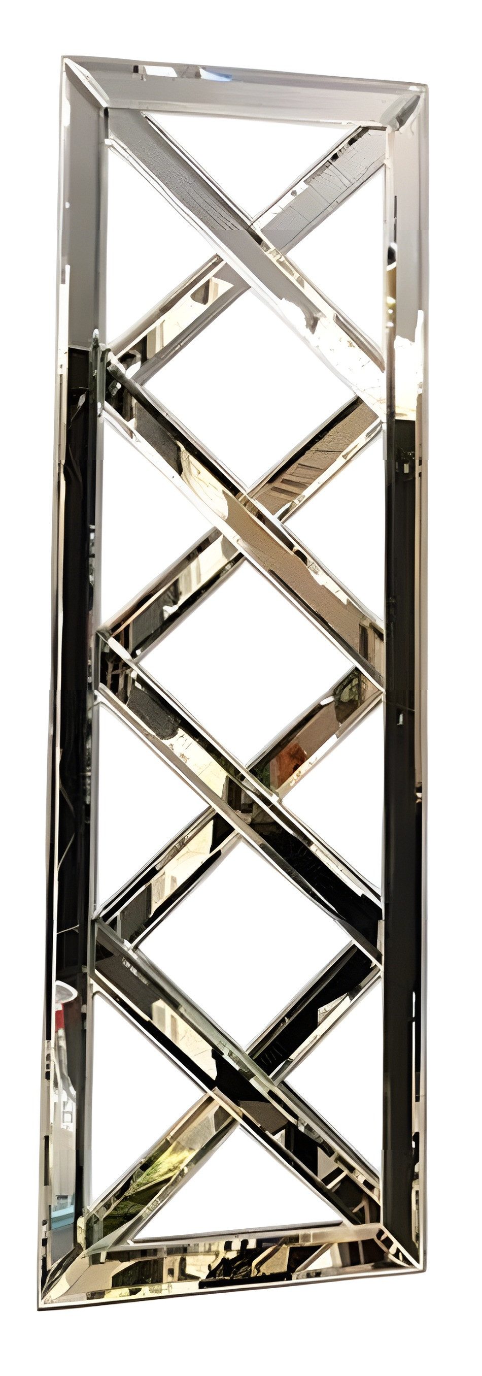 Xlmoebel Spiegel Goldener Wandspiegel aus Glas – stilvoller Luxusdekor (1-St), Made in Europa