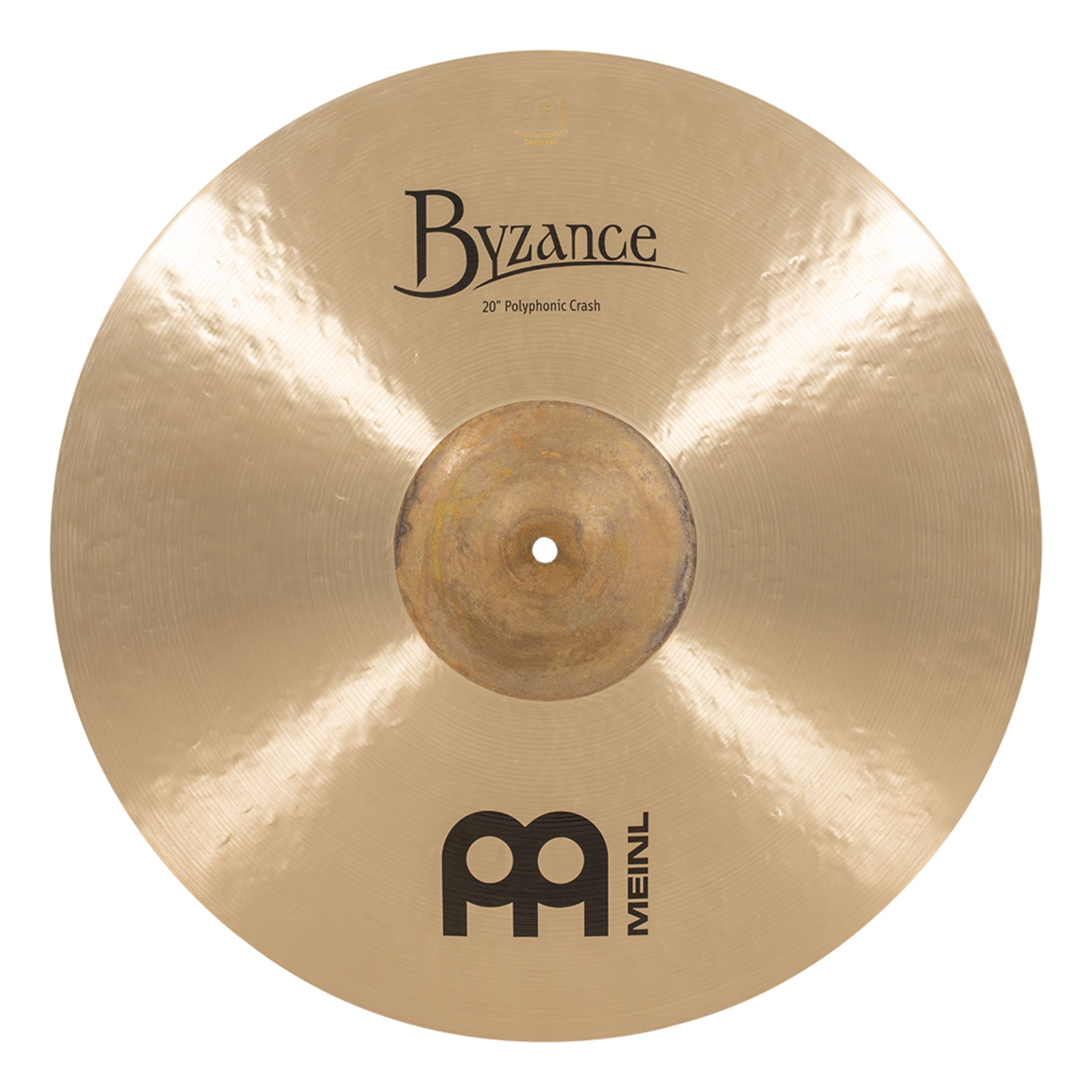 Meinl Percussion Spielzeug-Musikinstrument, B20POC Byzance Polyphonic Crash 20" - Crash Becken