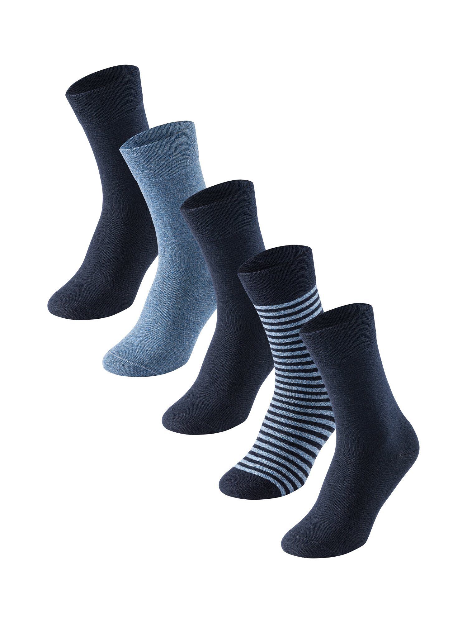 Schiesser Basicsocken 5-Pack 'Cotton Fit' günstig online kaufen