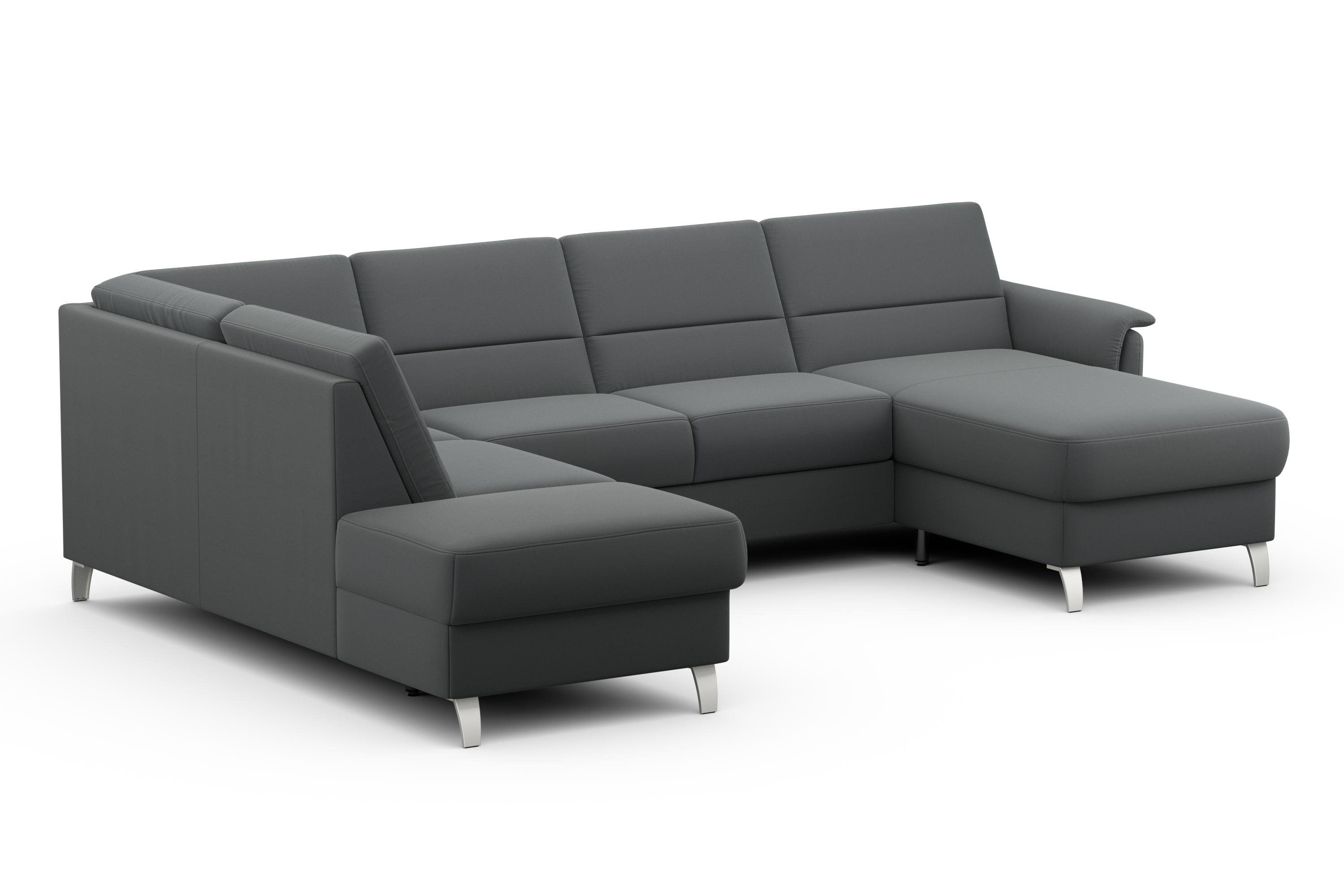 sit&more Wohnlandschaft "Palmera U-Form, B: 308 cm" Federkern, wahlweise mi günstig online kaufen