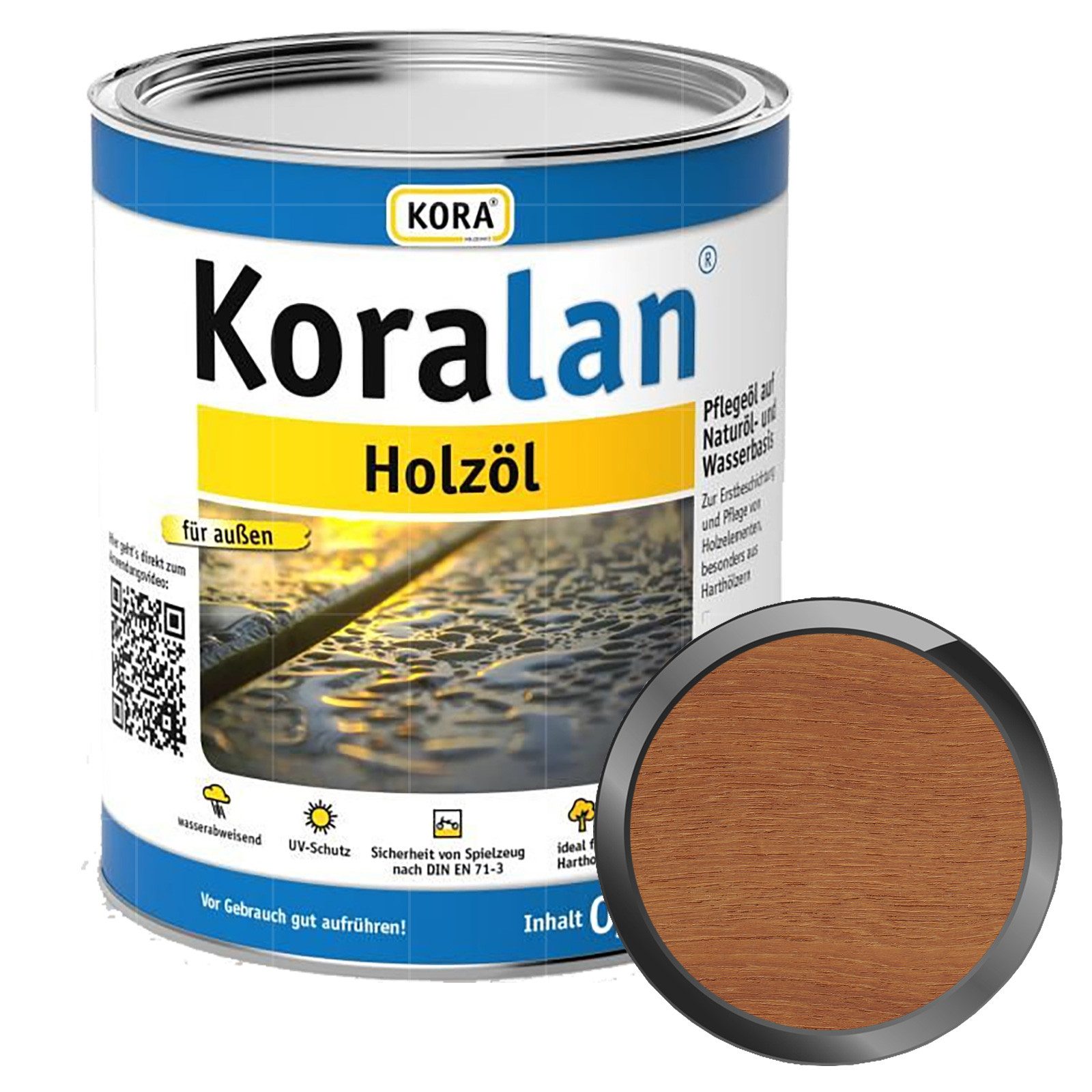 KORA Holzöl Koralan Holzöl - 0.75 Ltr