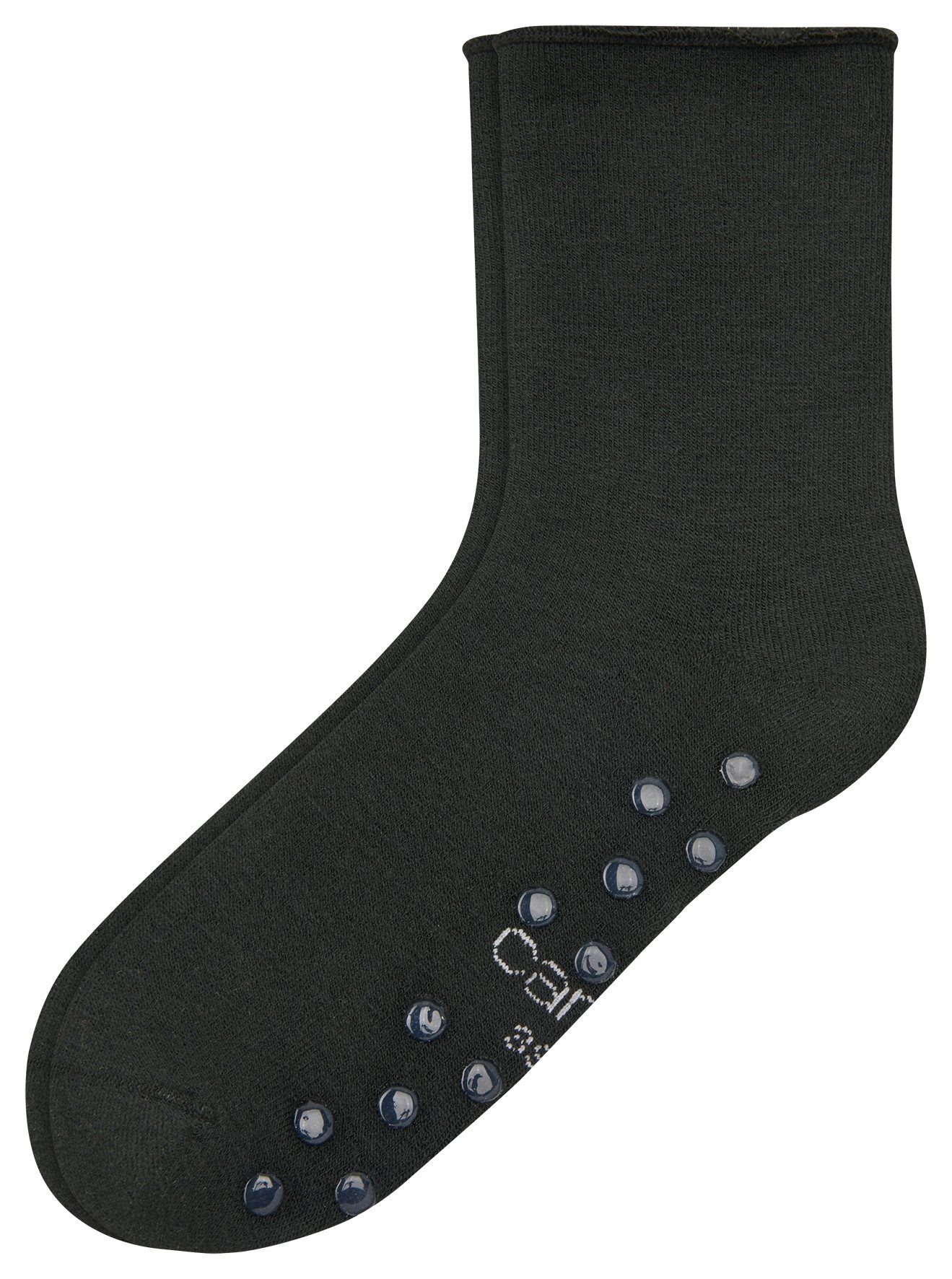 Camano ABS-Socken warm & cozy (2-Paar) mit Anti-Rutsch Noppen