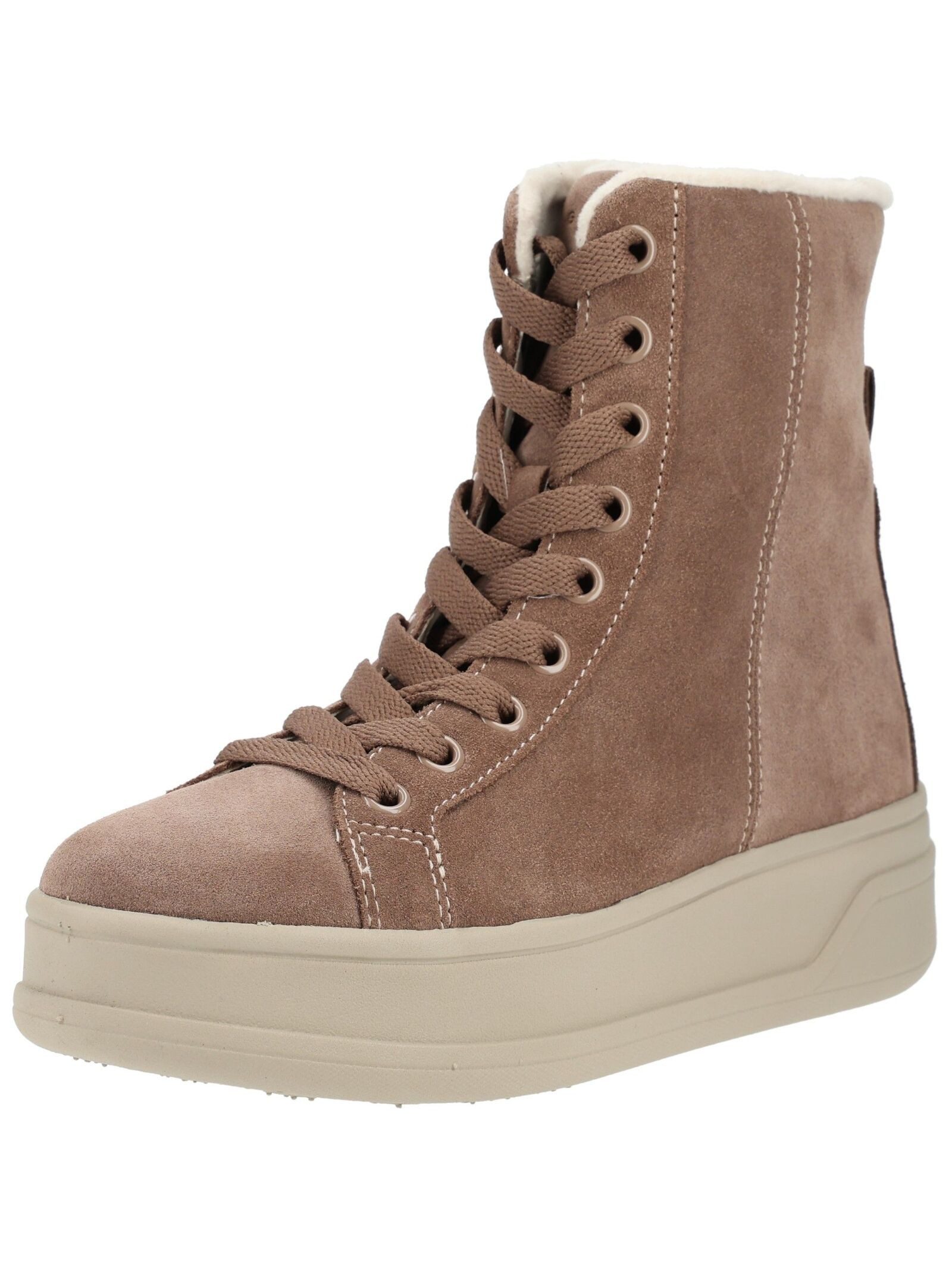 Geox Geox Stiefelette Veloursleder Schnürstiefelette