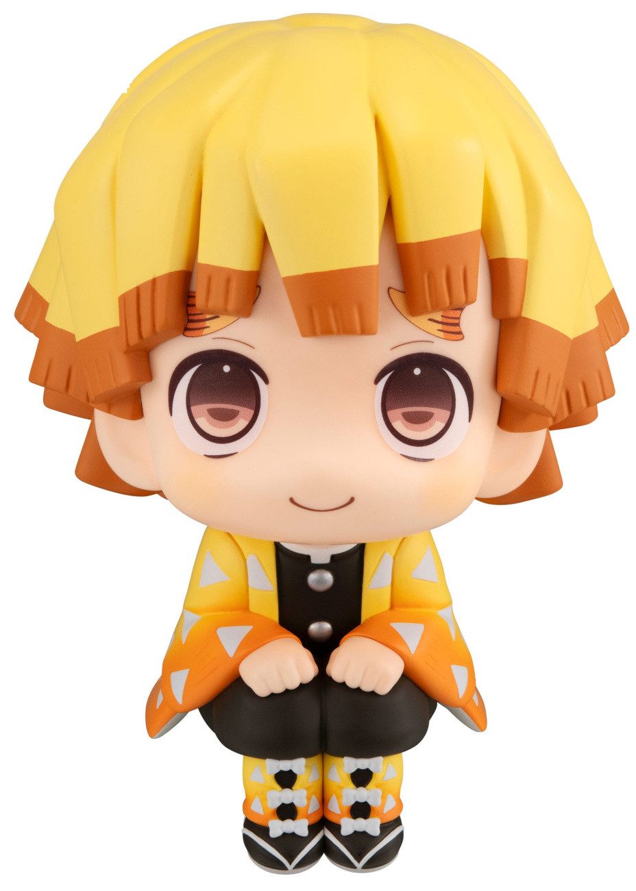MegaHouse Merchandise-Figur Demon Slayer Kimetsu no Yaiba Look Up PVC Statue Zenitsu Agatsuma Smil
