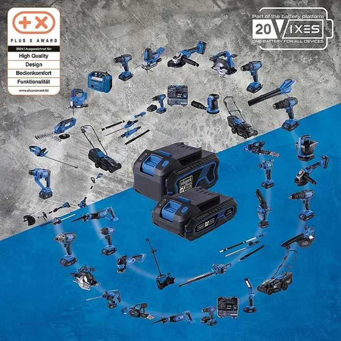 Scheppach Scheppach.Akku SBP 2.0 Ah 20V-IXES-Serie Werkzeug-Akku-Ladetechnik