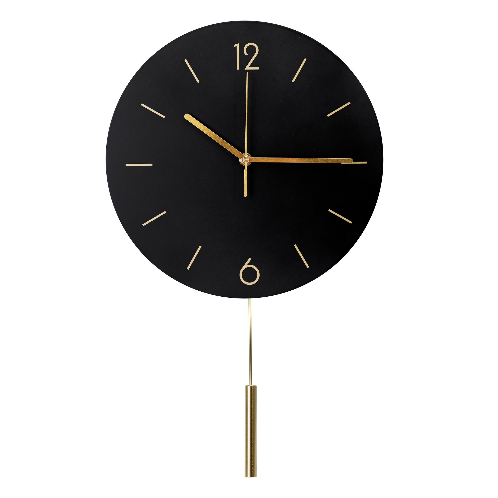Platinet Wanduhr runde Wanduhr Dämmerung mit geräuschlosem Uhrwerk Quarzmec günstig online kaufen