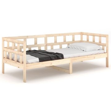 vidaXL Bett Tagesbett Massivholz Kiefer 80x200 cm