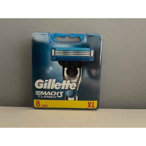 Gillette Rasierklingen Gillette Mach 3 Turbo 3D Motion Rasierklingen, 8er Pack, 8-tlg.