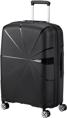 American Tourister® Hartschalen-Trolley Starvibe, black, 67 cm, 4 Rollen, Reisekoffer Trolley Aufgabegepäck TSA-Zahlenschloss Volumenerweiterung