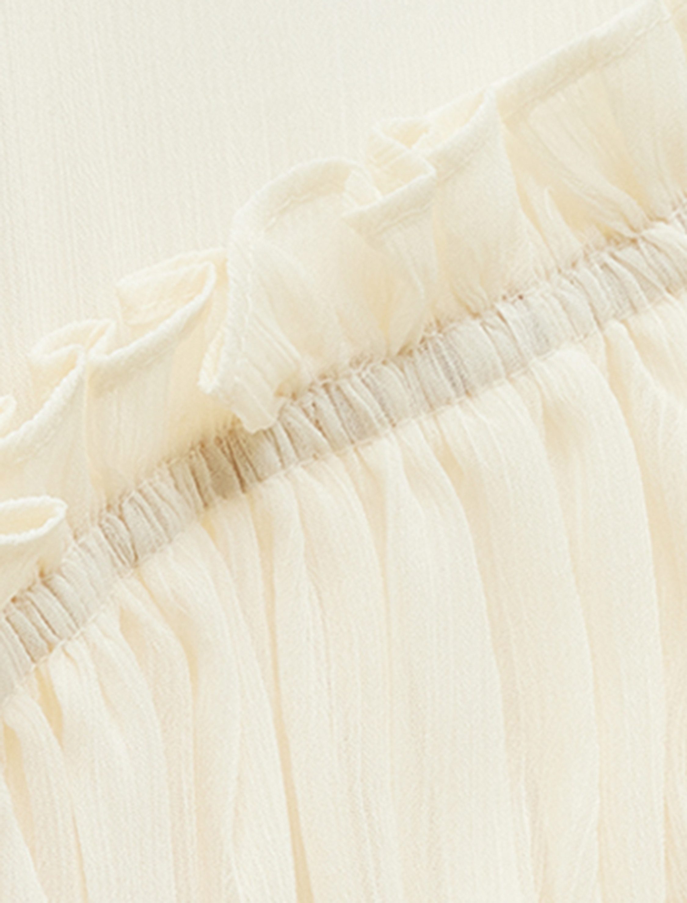 Koton Rüschenbluse Langärmelig V-Kragen Rüschenbluse günstig online kaufen