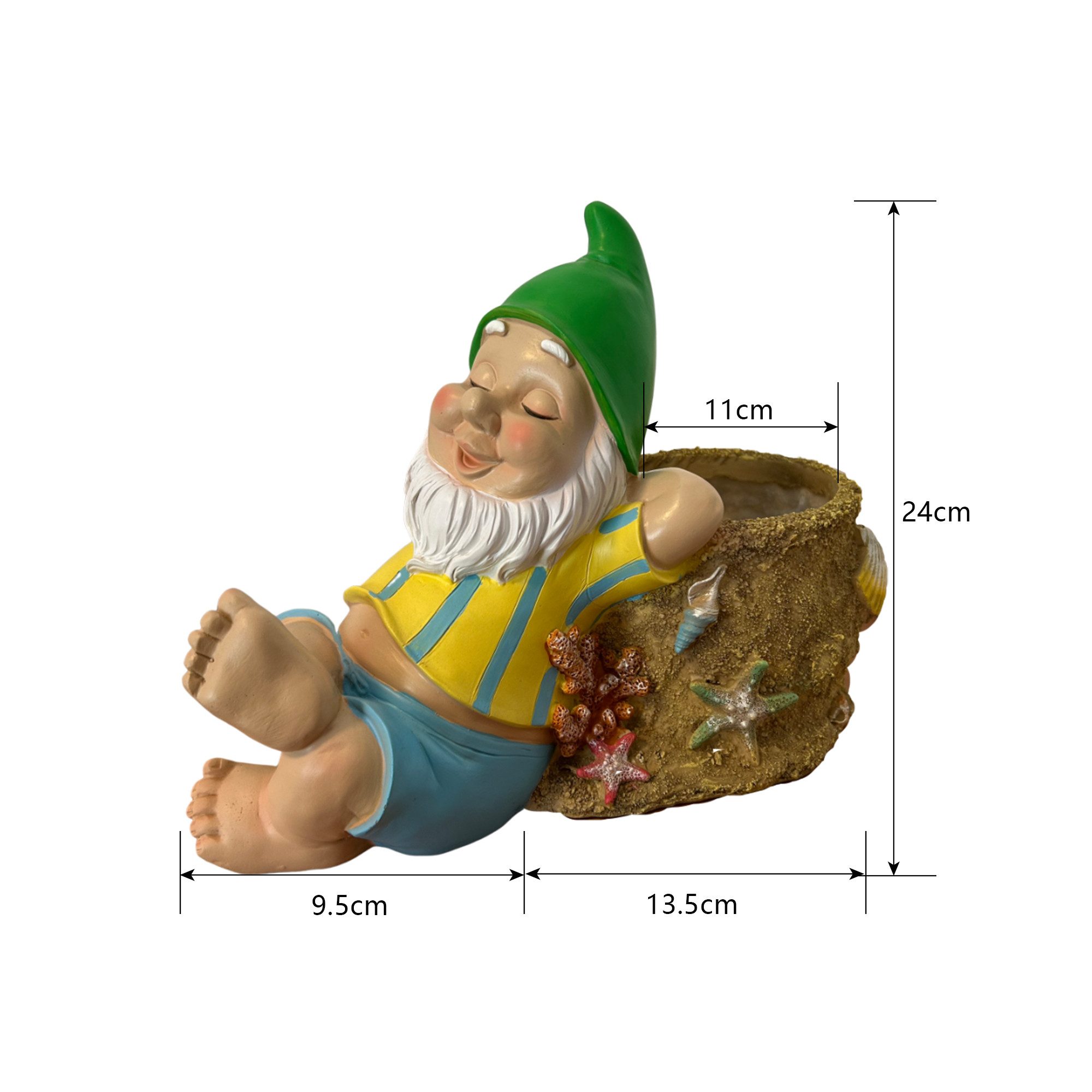 Köhko Blumentopf Köhko Vielseitiger Blumentopf Gartenzwerg günstig online kaufen