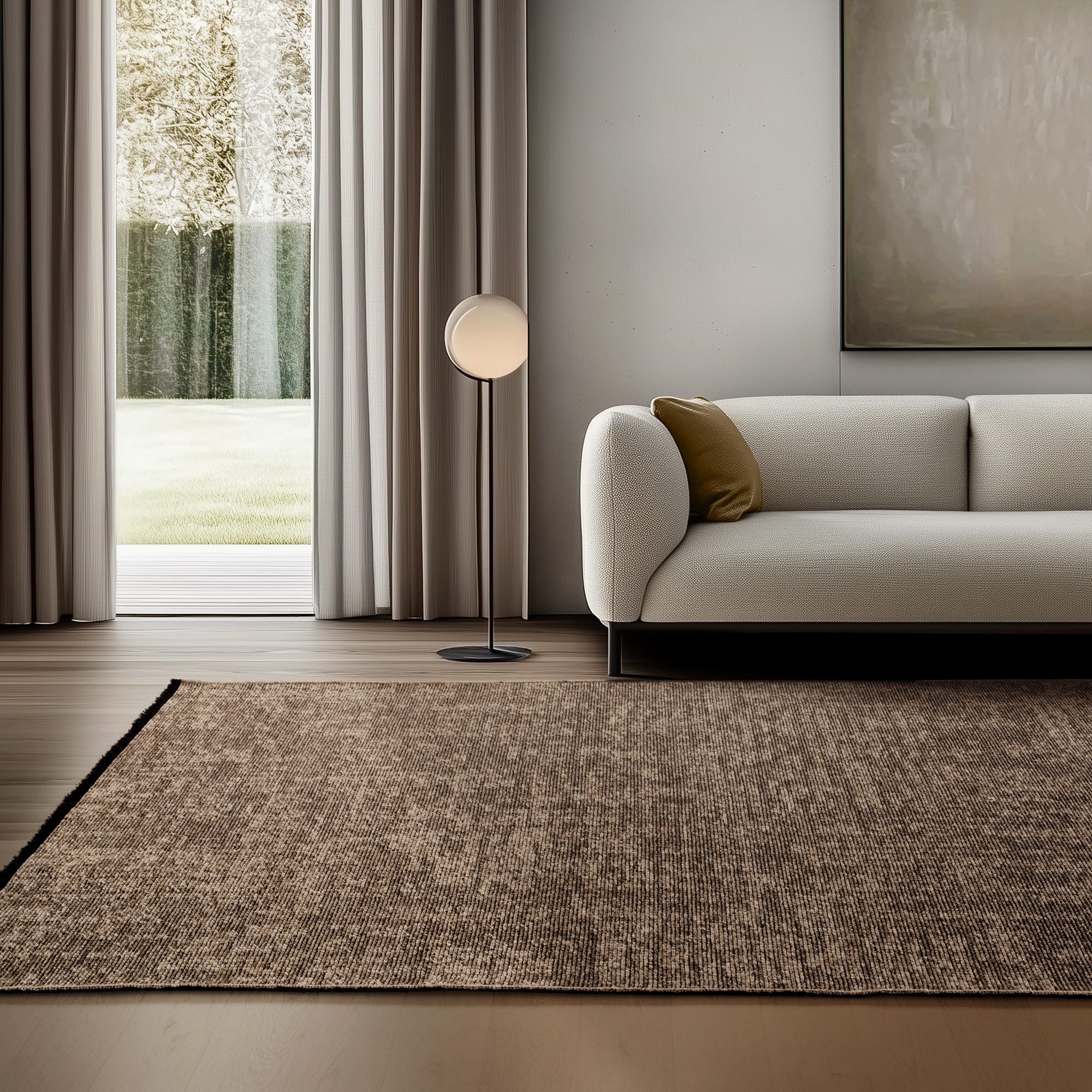 SIMPEX24 Teppich Boho Design, Rechteckig, Höhe: 7 mm, Baumwolle, Waschbarer günstig online kaufen