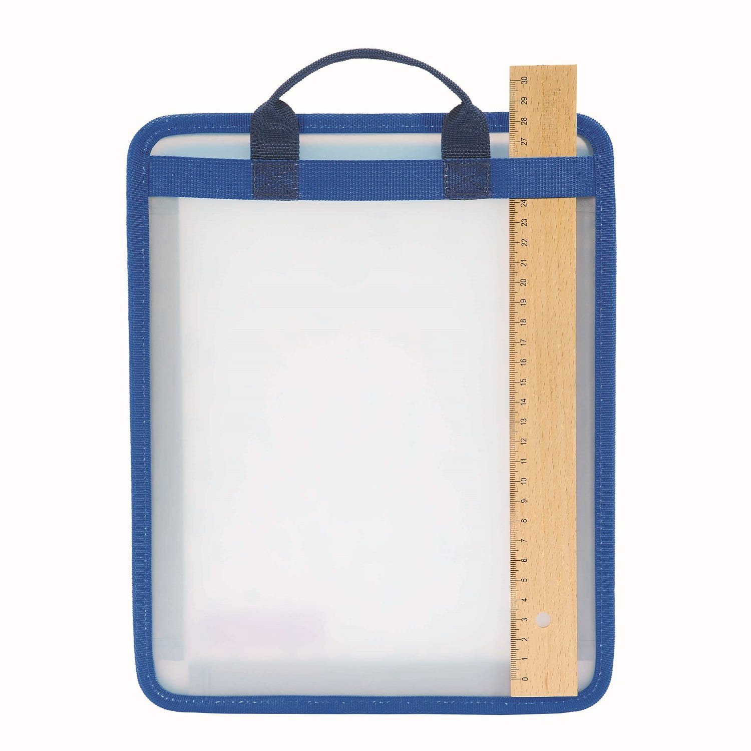 Step by Step Schulranzen Faltbare Heftbox Blau Organizer (1 Stück), Büchertasche, Heftschutz