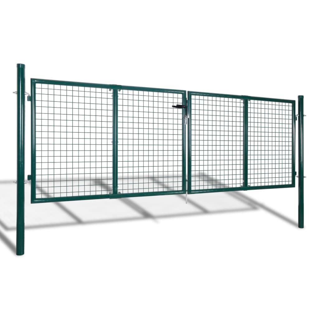 vidaXL Gartentor Gartentor für Maschendrahtzaun 289x75 günstig online kaufen