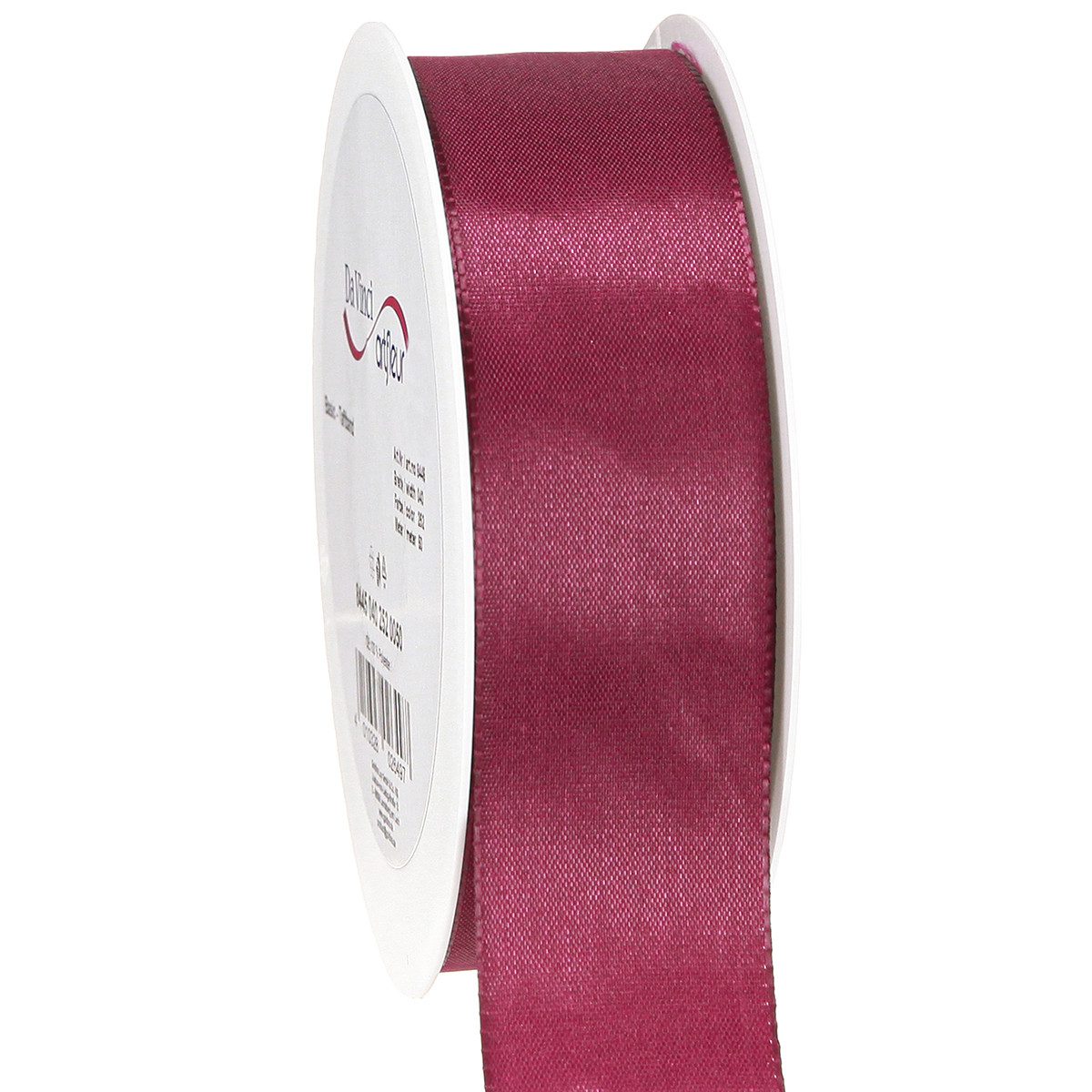 Dekoband Dekorationsband Geschenkband 40mm Erika Satin-Optik 50m
