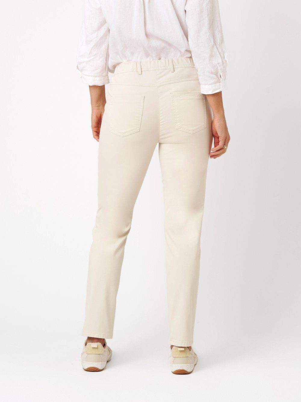 Relaxed by TONI Stretch-Hose Alice Slim 7/8 mit Zippertaschen