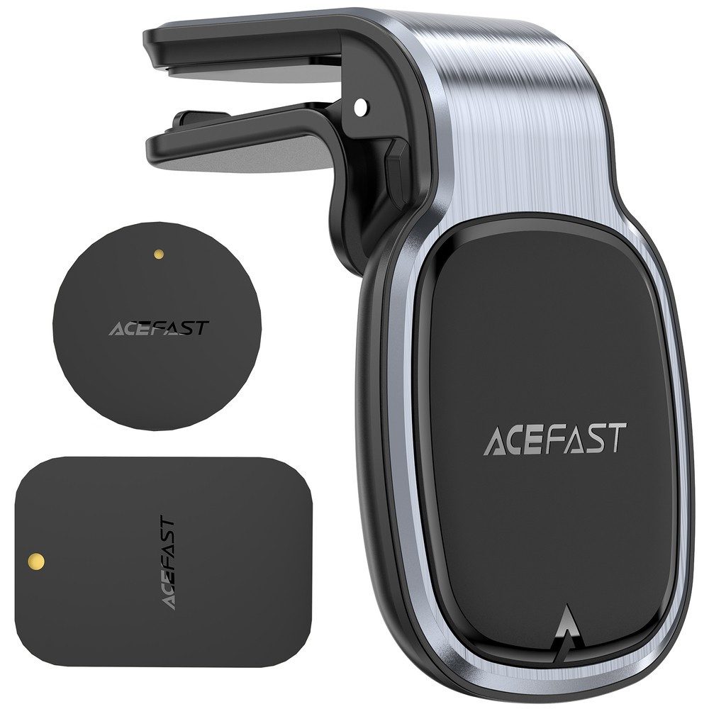 Acefast Halterung Magnethalter Lüftungsclip Smartphonehalter, (Spar-Set, 1-tlg., ca. 40 g kompakt, 6 N52-Magnete, ohne MagSafe, 360° drehbar)