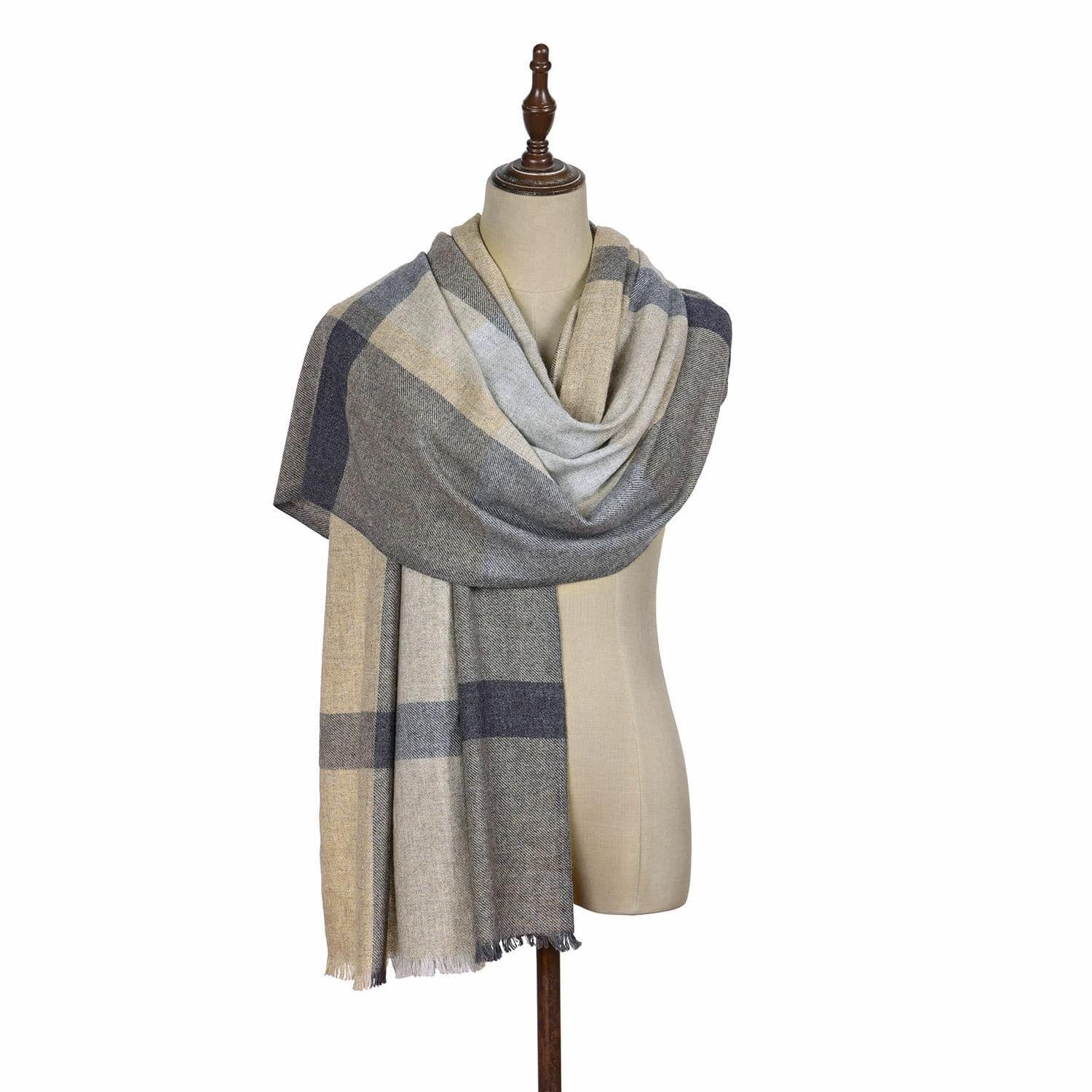 Mirabeau Modeschal Schal Dénarine braun/creme, none