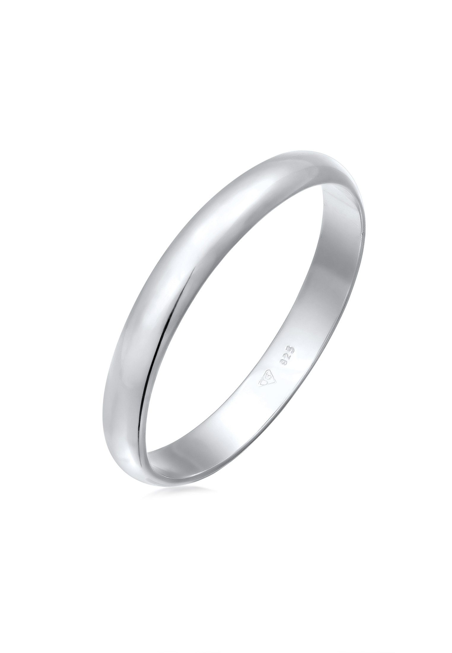 ELLI Fingerring Basic Bandring 925 Sterling Silber mehr