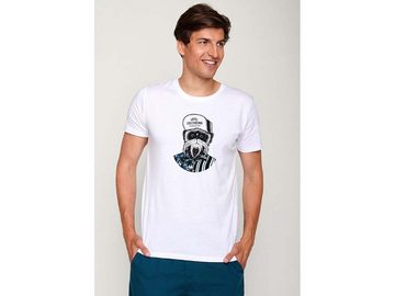 GreenBomb T-Shirt GREENBOMB Bio-Unisex-T-Shirt 'Monkey' mit Rundhals
