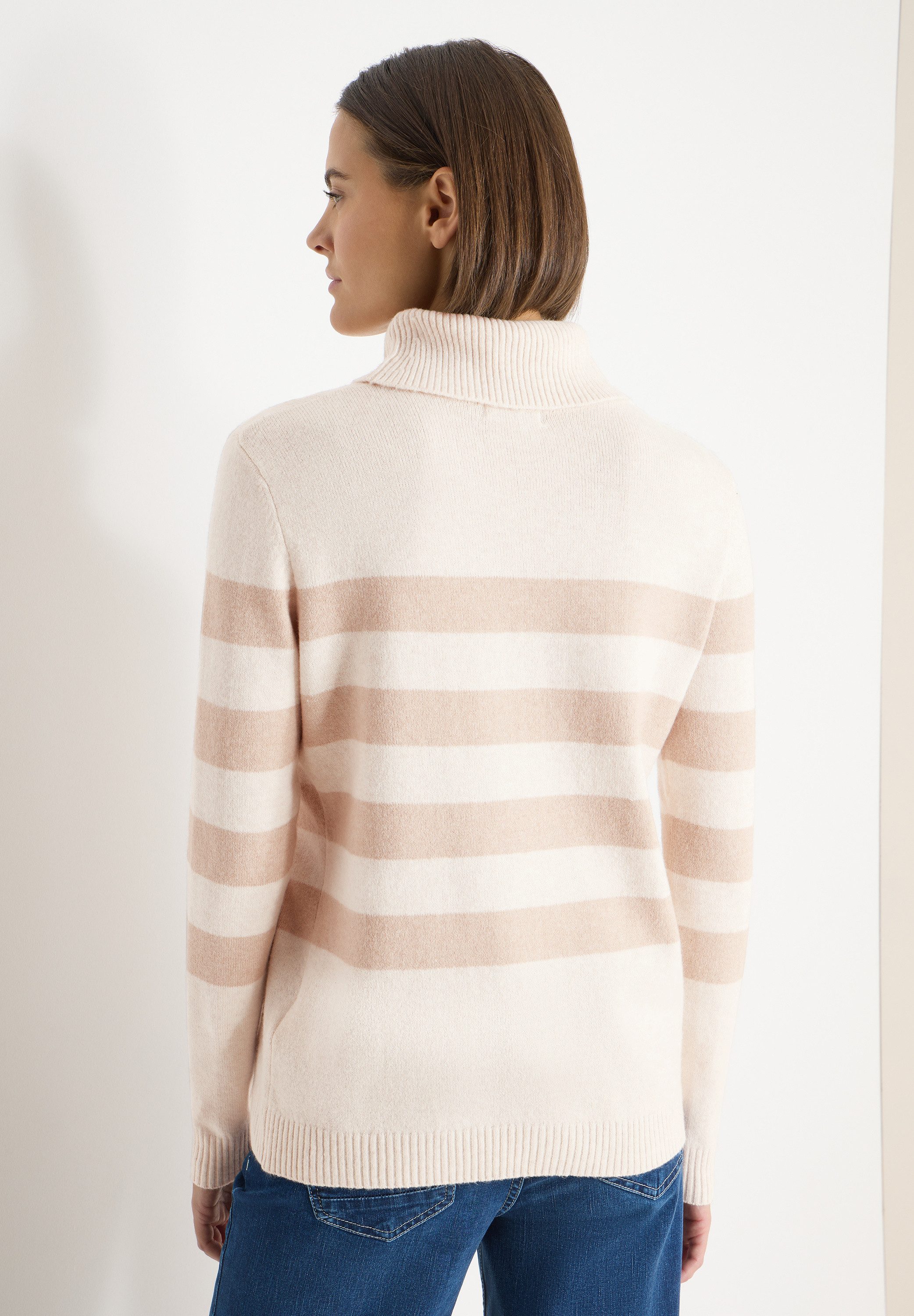 CECIL Strickpullover im Streifen-Design günstig online kaufen