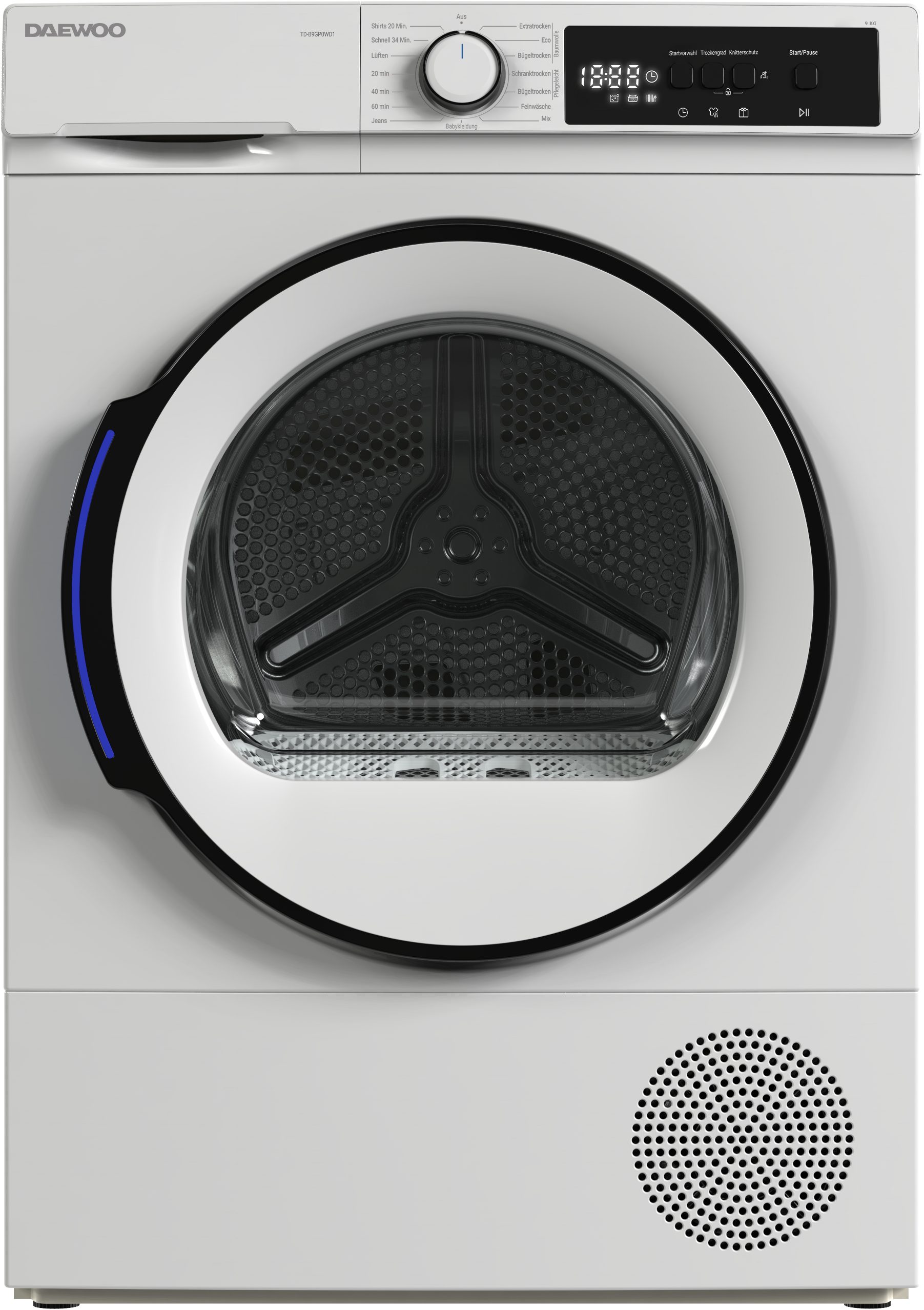 Daewoo Wärmepumpentrockner TD-B9GP1WD0-DE