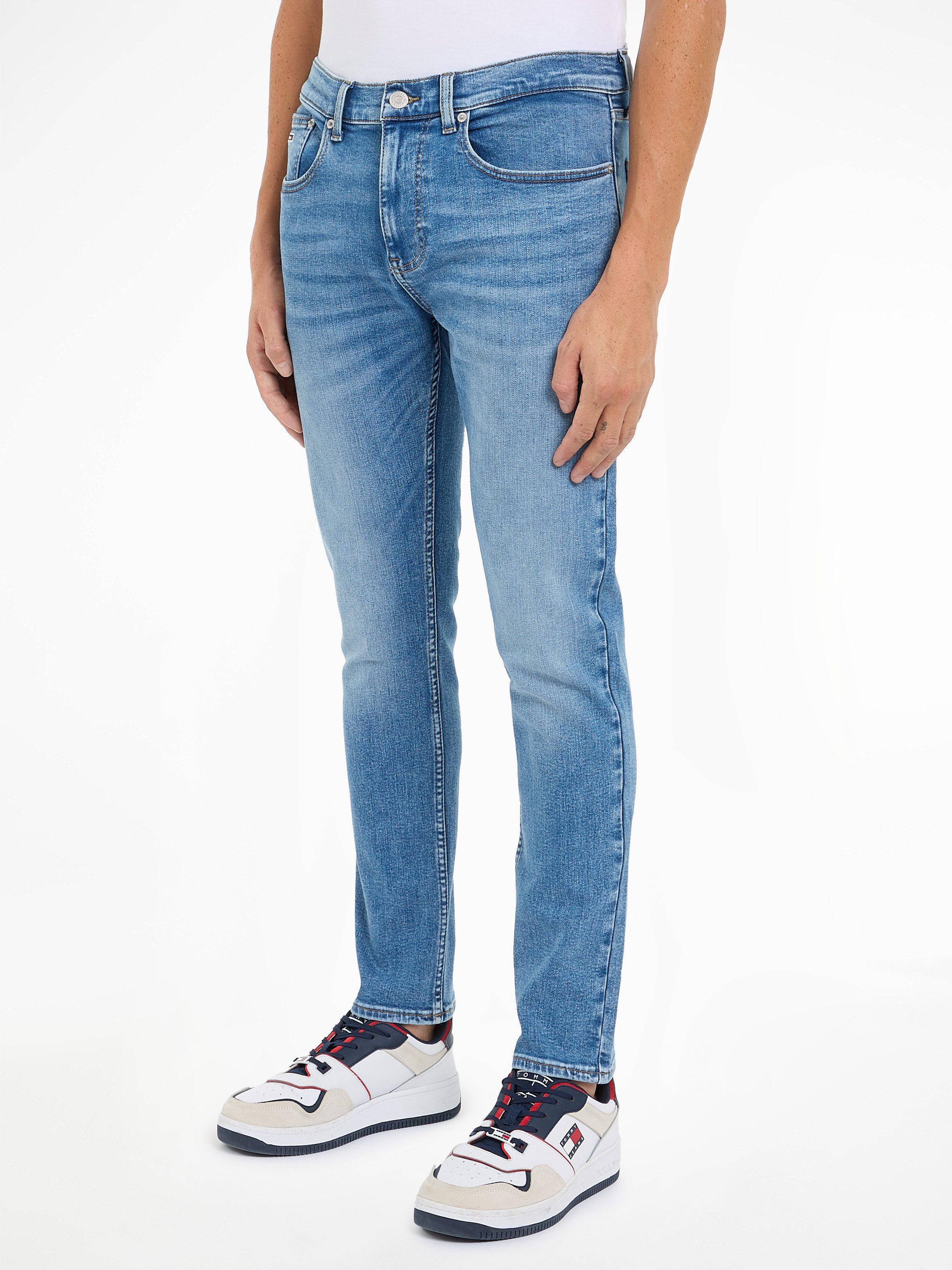 Tommy Jeans Slim-fit-Jeans Austin Slim Tapered zum Knöchel hin schmaler wer günstig online kaufen