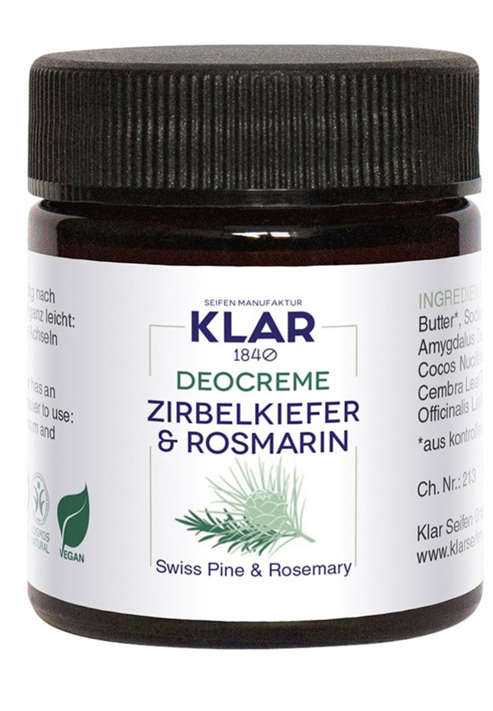 Deo-Creme Zirbelkiefer&Rosmarin
