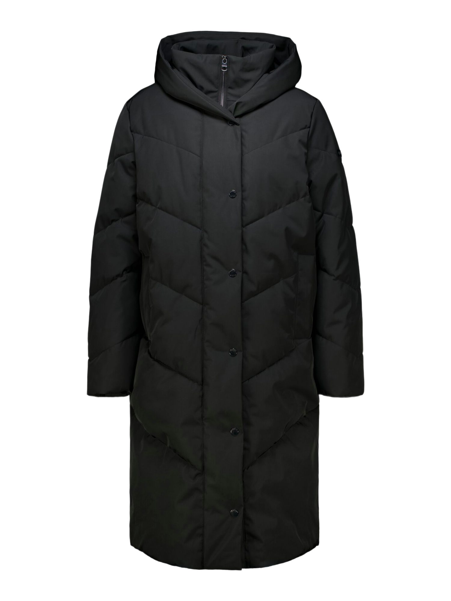 Garcia Kurzjacke schwarz,Outdoor,Polyester,Unifarben,Kapuze,Langarm,Relaxed Fit